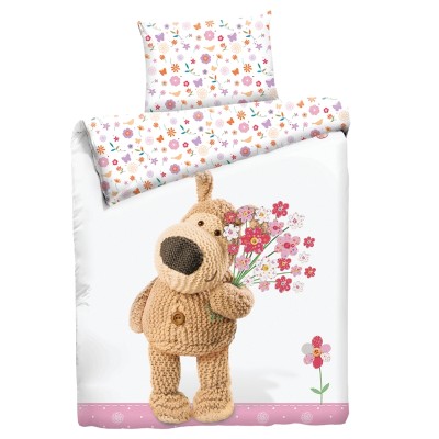 Детский 1,5 спальный комплект постельного белья "Boofle Girl"  "Boofle" Бязь импортная