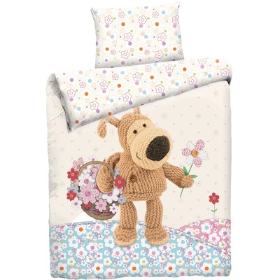 Детский 1,5 спальный комплект постельного белья "Boofle на поляне"  "Boofle" Бязь импортная